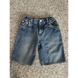 ❤️Levi’s Toddler Denim Shorts Red Tab Classic 4T